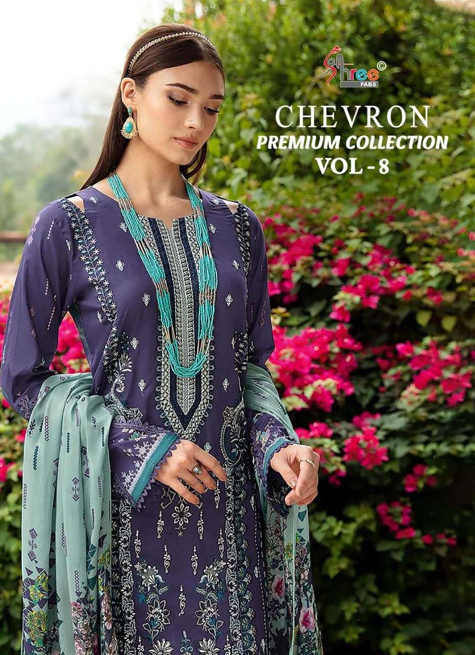CHEVRON PREMIUM COLLECTION VOL-8 by SHREE
